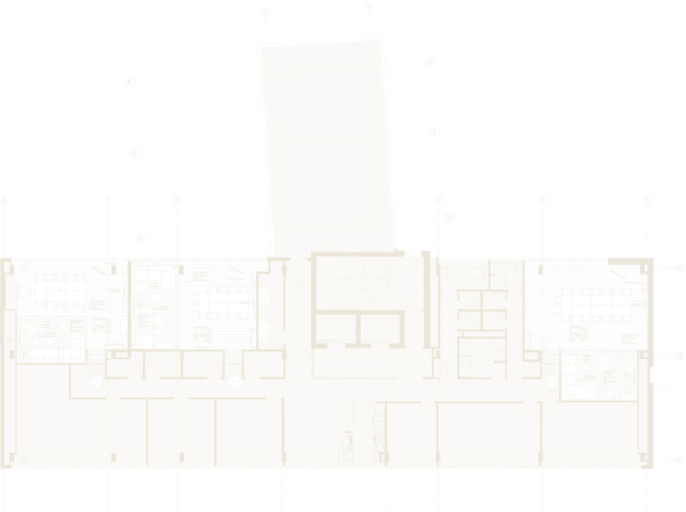 Grundriss 6. Obergeschoss